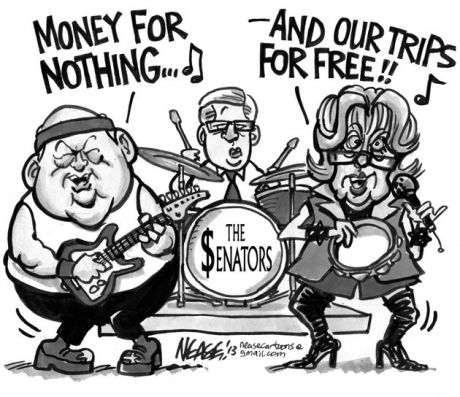 Issue Senate scandal: the forest and the trees