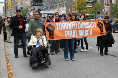 Issue Third annual Toronto Disability Pride March