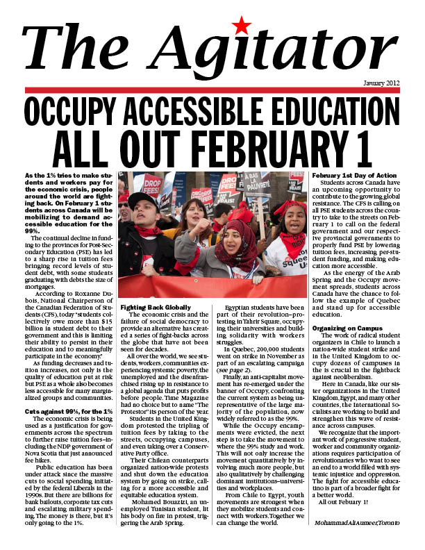 Issue Agitator Jan 2012