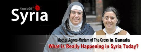 Issue "Syrian people are facing international community of hypocrisy"- Mother Agnes-Mariam 