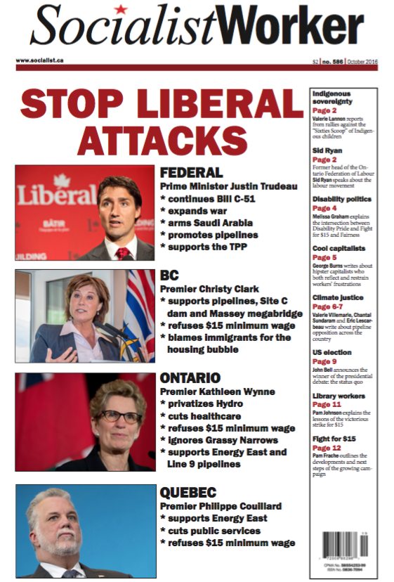 Issue Socialist Worker Oct 2016