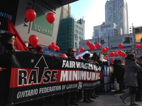 Issue ‘14 now!’ Fight continues for minimum wage hike