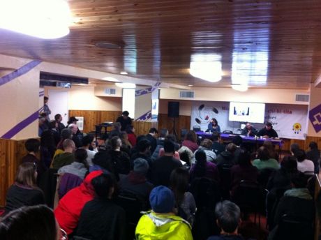 Issue Mi'kmaq warriors speak in Toronto