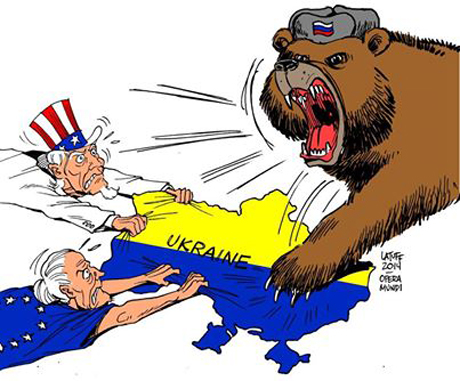 Issue Hands off Ukraine, Russia and NATO out!
