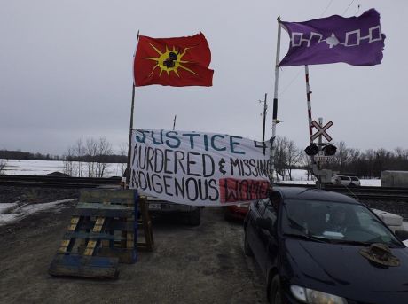 Issue Support the Tyendinaga arrestees