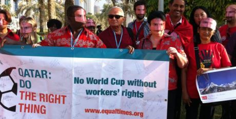Issue Qatar World Cup a death trap for migrant workers