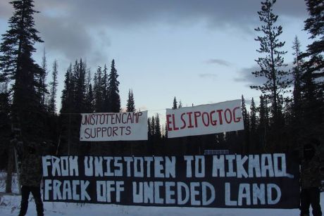 Issue Wet'suwet'en vow to keep all pipelines off their land