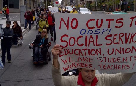 Issue Ontario Liberals back down from merging social assistance programs