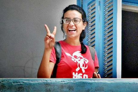 Issue Anger after Egyptian court jails leading revolutionary socialist Mahienour El-Massry