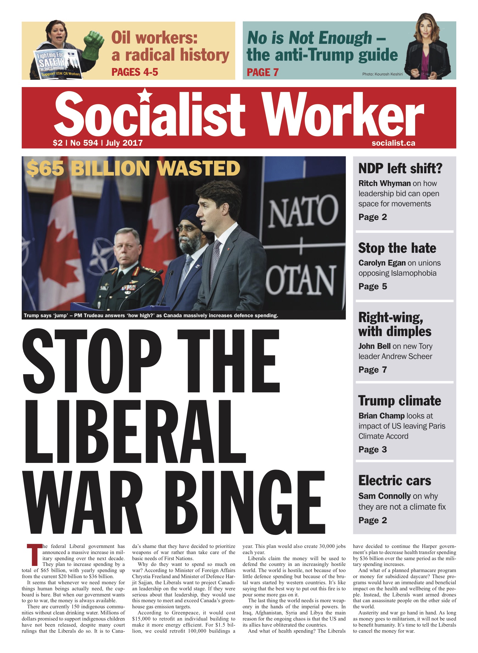 Issue Socialist Worker July 2017