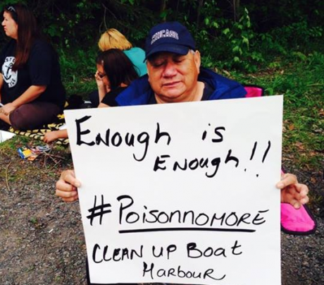 Issue Pictou Landing First Nation battles environmental racism