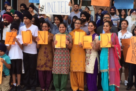 Issue Solidarity with the Sikh community against racism