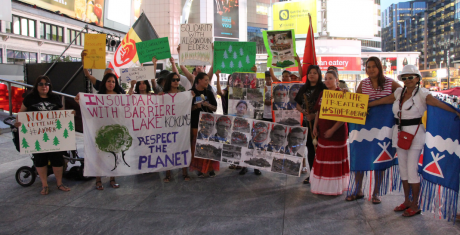 Issue Photos: Barriere Lake solidarity