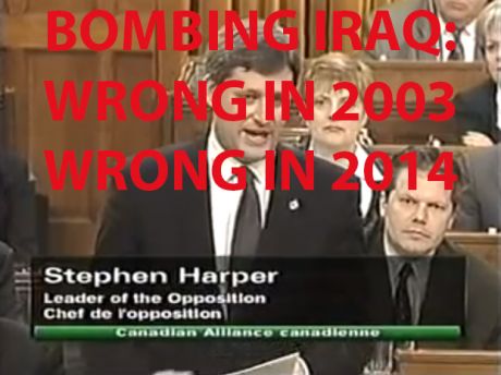 Issue Stopping Harper's long awaited Iraq War