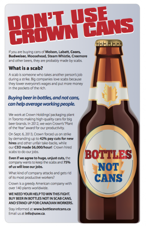 Issue Made of steel: Crown workers on strike for 17 months