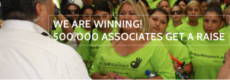 Issue Walmart workers are winning, the struggle must continue