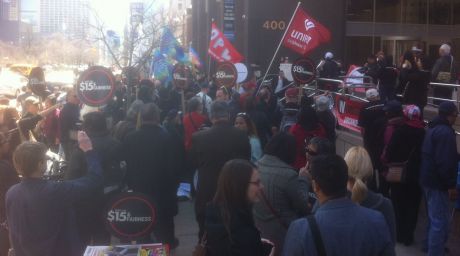 Issue Toronto rallies for $15 and fairness