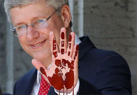 Issue Migrant deaths in the Mediterranean: blood on Harper’s hands