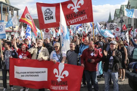 Issue May Day in Gatineau: a step towards confrontation? 