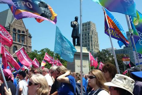 Issue Public sector common front can take on austerity