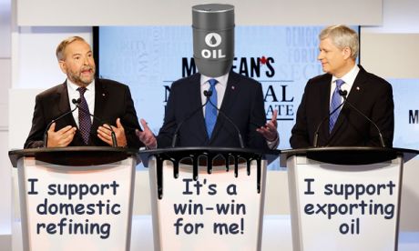 Issue Leaders debate winner: the tar sands