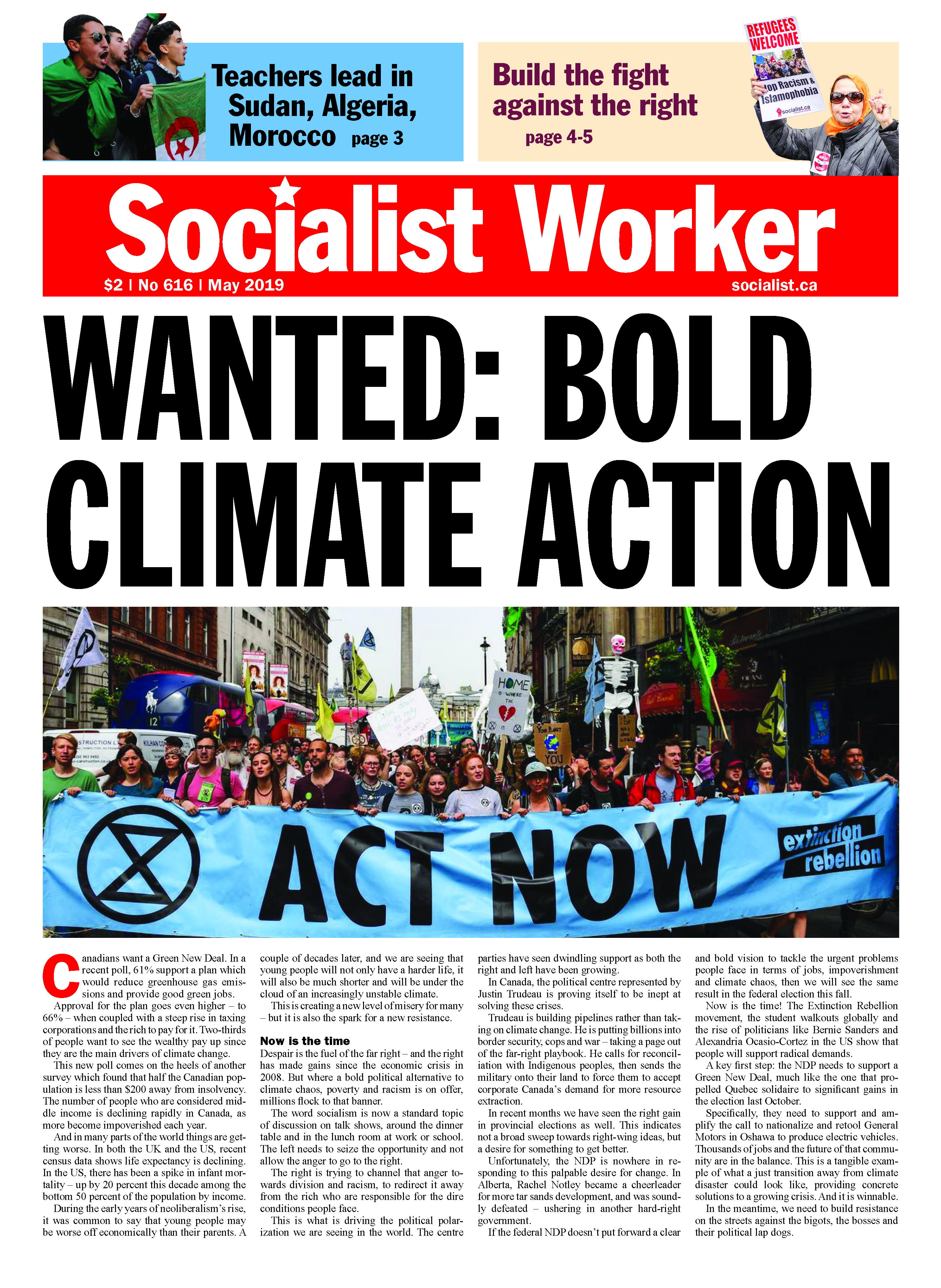 Issue Socialist Worker May 2019