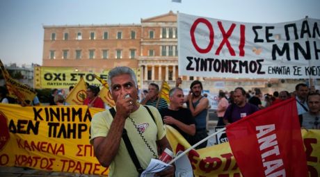 Issue Greek socialists statement on the elections