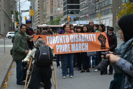 Issue Join the 5th annual Toronto Disability Pride March