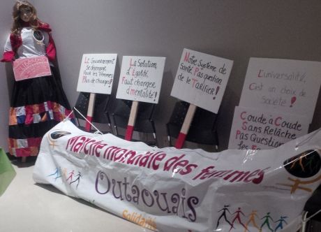 Issue Quebec's World March of Women in Outaouais