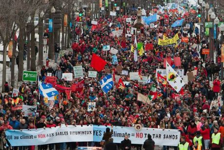 Issue Unite with Quebec against pipelines