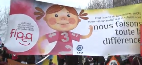 Issue Save Quebec daycare