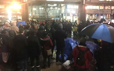 Issue Support Black Lives Matter-Toronto tent city