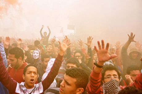 Issue Egypt's dictator is under pressure