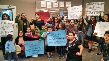 Issue INAC occupations: solidarity with Attawapiskat