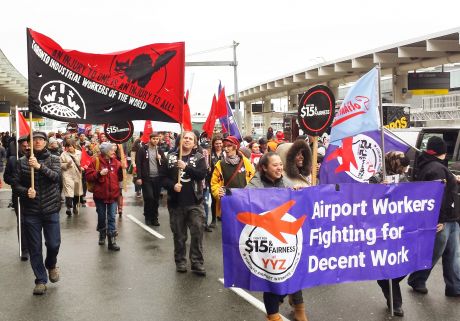 Issue May Day: Toronto airport workers united