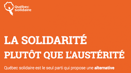 Issue Québec solidaire local economy tour