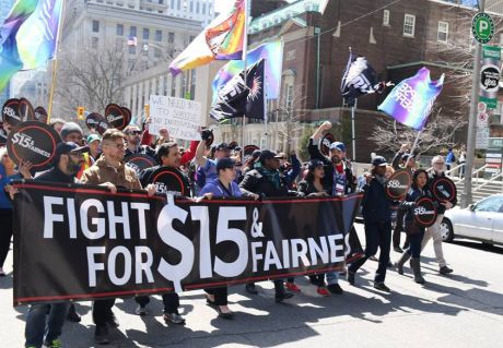 Issue The growing fight for $15 & Fairness