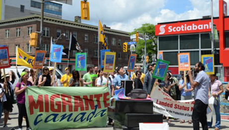 Issue Migrant Workers rally in Toronto and across Canada 