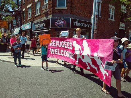 Issue Anti-PEGIDA rally: refugees welcome, no to Islamophobia