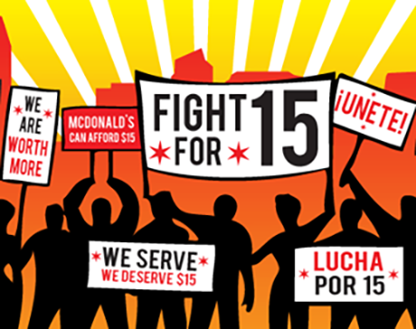 Issue Socialists and the Fight for $15 
