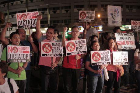 Issue Philippines: women and workers outraged by decision on Marcos burial