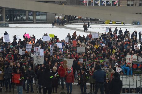 Issue National day of action on electoral reform