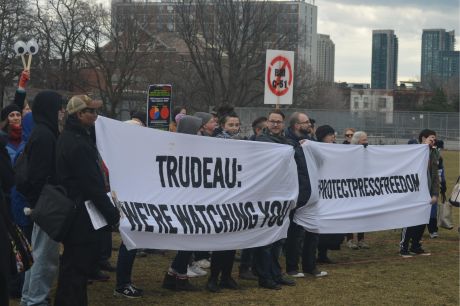 Issue Trudeau: We're Watching You