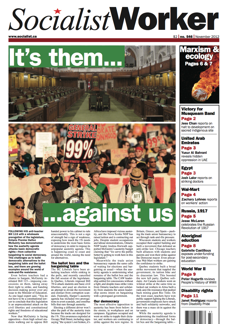 Issue It's them against us