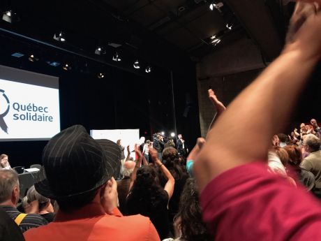 Issue Québec solidaire makes historic strides