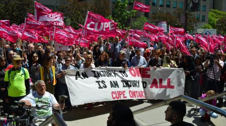 Issue Report: Injured Workers’ Day rally and march