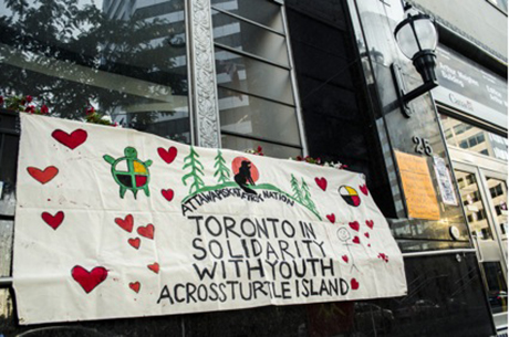 Issue Toronto vigil for Indigenous children and youth 