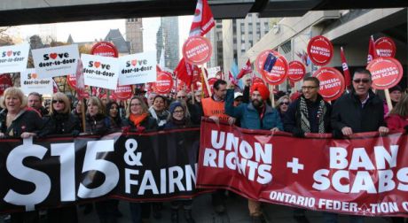 Issue Labour for $15 and fairness