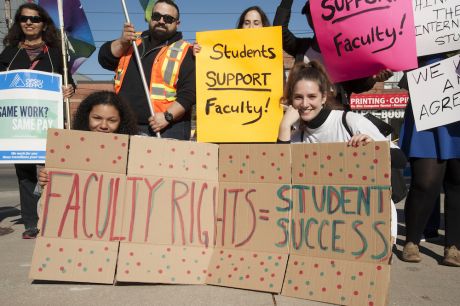 Issue Why students should support faculty