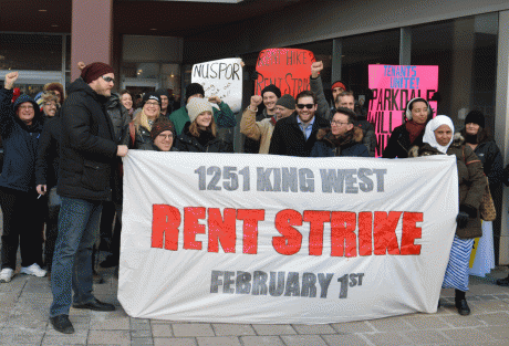 Issue Parkdale strikes against Nuspor Investments